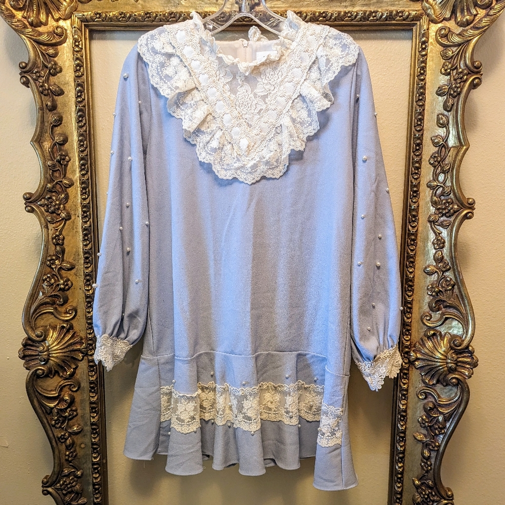 BABY DOLL LOLITA DRESS FROM KOREA SZ M